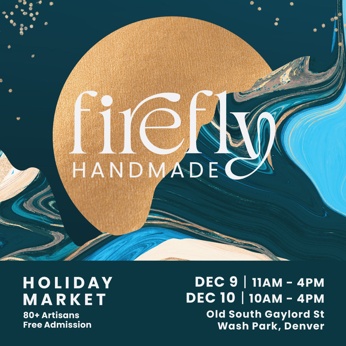 Firefly Handmade Holiday Market Denver