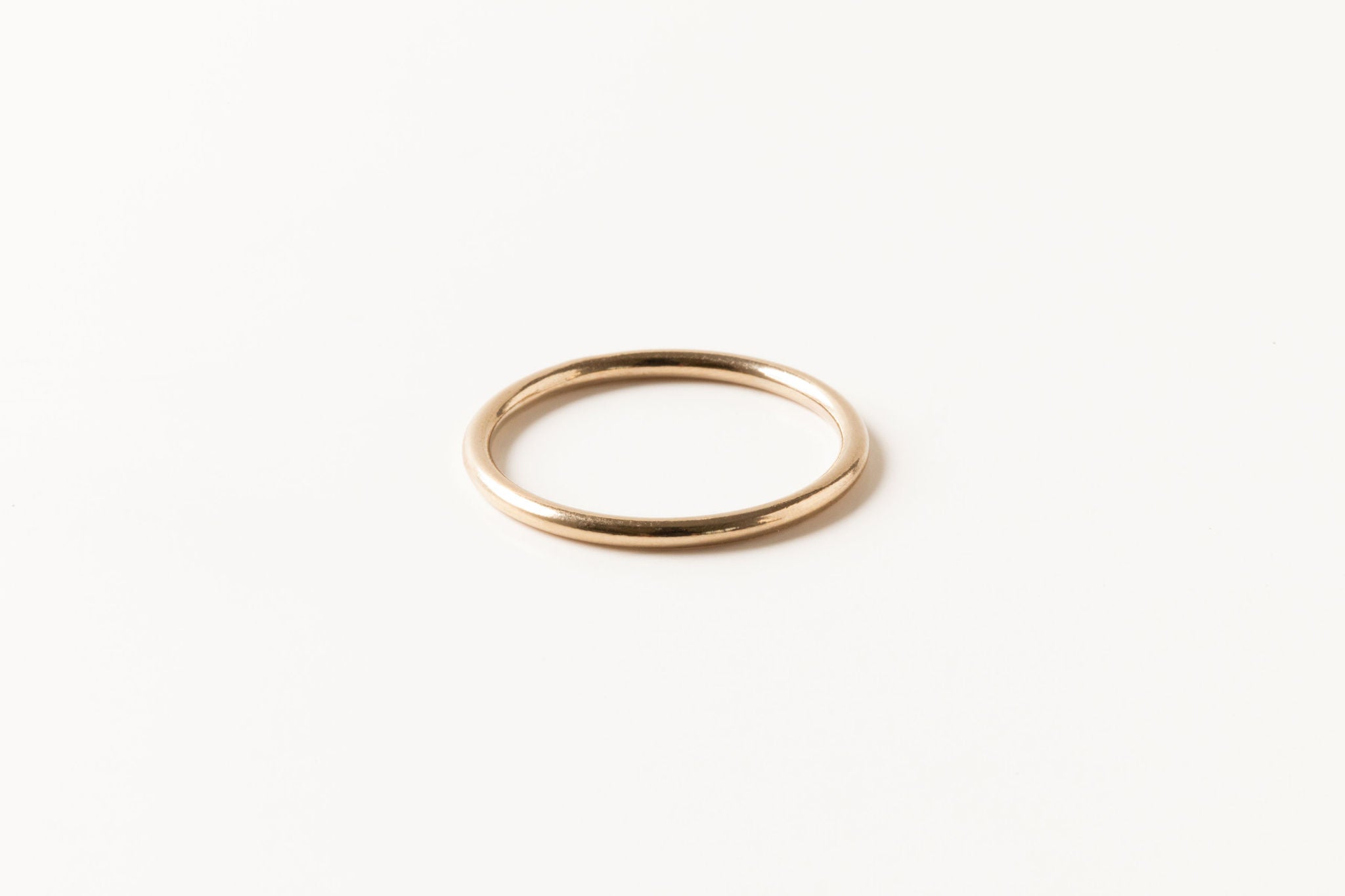 Thick Gold Band, Gold Ring, 14k Gold Filled Ring, Half Round Ring, Stacking Ring, Simple Gold Ring, Gold Filled Ring, Thick Ring, Gold Band, Sheena Marshall Jewelry, Denver, Colorado
