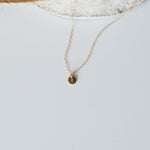 Tiny Initial Necklace • Gold Fill , Letter Name Dainty Layering Charm Necklace - Gift for Mom For Her Personalized Jewelry - Sheena Marshall Jewelry - Denver - Colorado