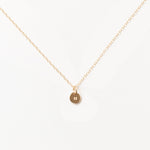 Tiny Initial Necklace • Gold Fill , Letter Name Dainty Layering Charm Necklace - Gift for Mom For Her Personalized Jewelry - Sheena Marshall Jewelry - Denver - Colorado