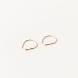 Moab Arch Threader Earrings, Gold Fill