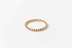 14k Gold Fill Bead Ring, Minimalist Ring, Thin Stacking Ring, Dotted Ring, Stacking Ring, Thin Bead Ring, Dainty Ball Band, Sheena Marshall Jewelry, Denver, Colorado