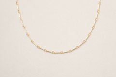Alice Link Necklace | Gold Fill
