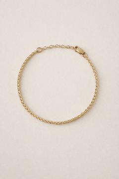Minimal Chain Bracelet | Gold Fill
