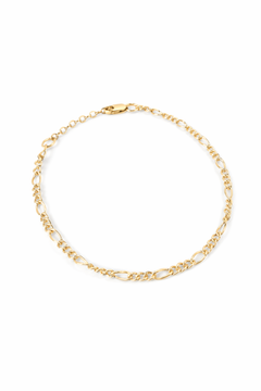 Figaro Bracelet | Gold Fill