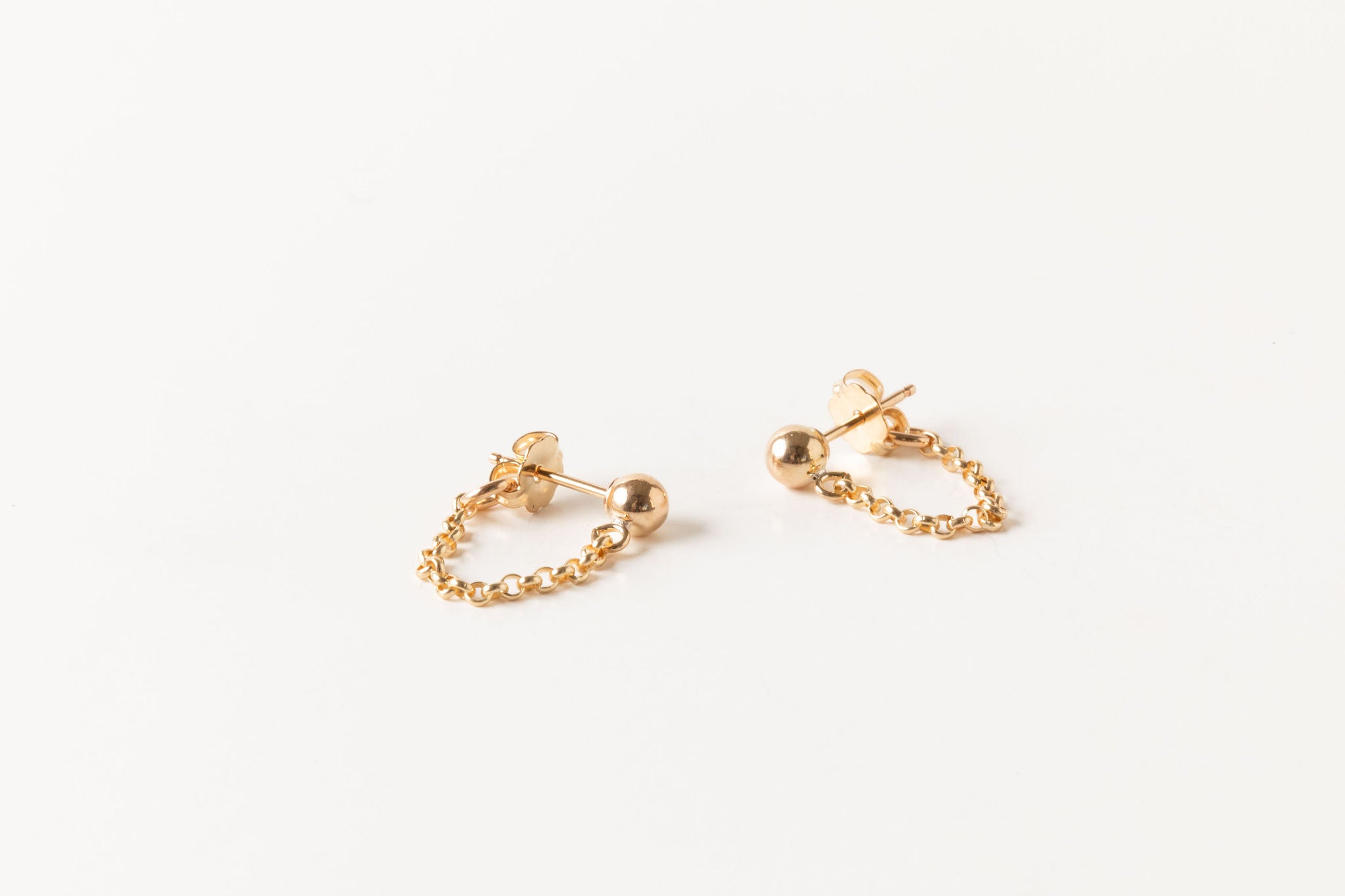 【HYERES LOR】22SS★ Essence 14K Raphine H stud earring Hudson Stud Earrings | Gold Fill – Sheena Marshall