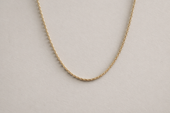 Marée Rope Necklace | Gold Fill