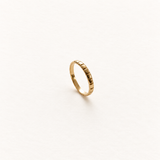 Notch Band, 14k Solid Gold