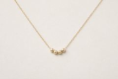 Sphere Necklace | Gold Fill