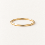 Classic Round Band, 1.5mm, Solid 14k Gold