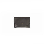 Cardholder - Black Leather — front view