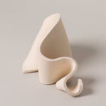 Furl Art Object, Bone — overhead view