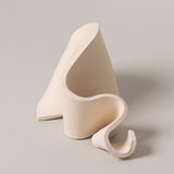 Furl Art Object, Bone — overhead view