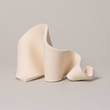 Furl Art Object, Bone — side view