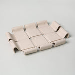 Gala Tray, Sand — front view