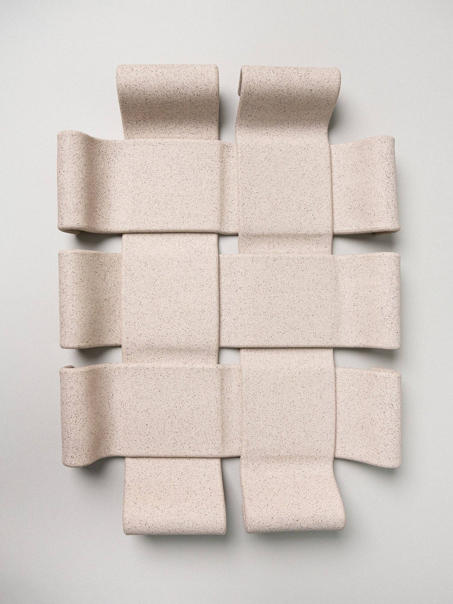 Gala Tray, Sand — overhead view
