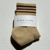 Girlfriend Socks: Daisy — folded pair with label