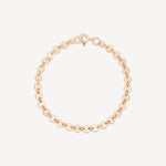 Handcrafted Petite Disc Bracelet in gold fill by Sheena Marshall Jewelry, featuring delicate gold-filled discs for a refined and subtle brilliance.