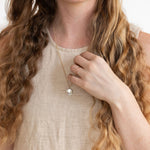 Organic Molten Pendant Necklace - Sheena Marshall